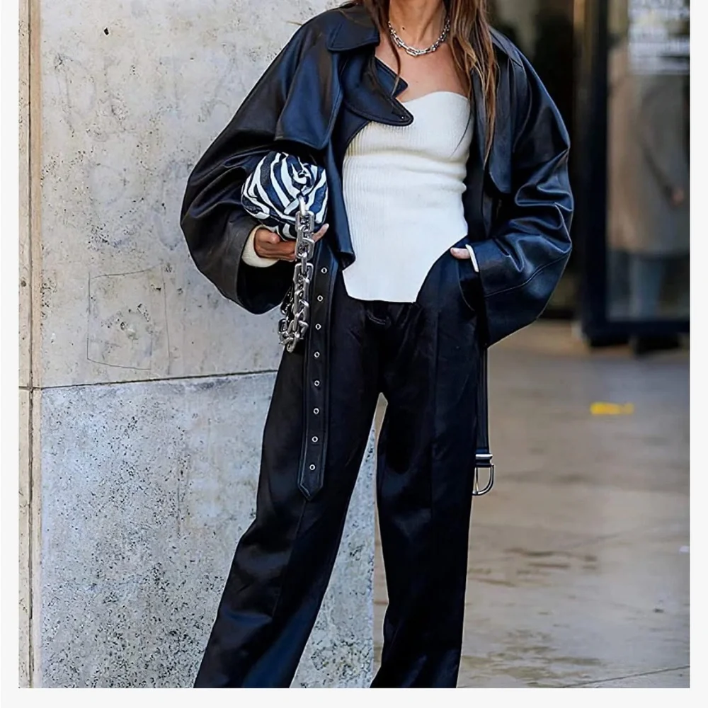 White Square Neck Ribbed Knitted Long Sleeve Sweater NWT - Picture 6 of 7